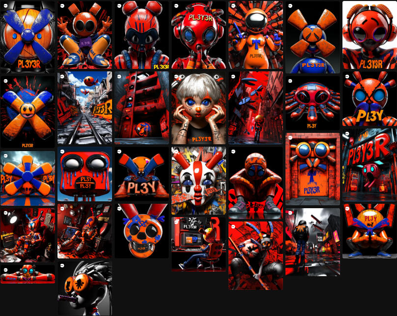 pl3y3r: whole collection pl3y3r: whole collection